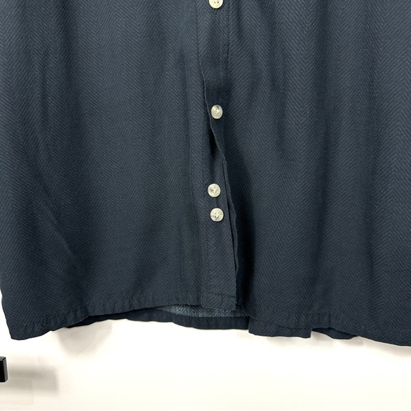 Pierre Cardin Short Sleeve Button Down Hawaiian Style Shirt Mens Size Medium - Picture 5 of 7